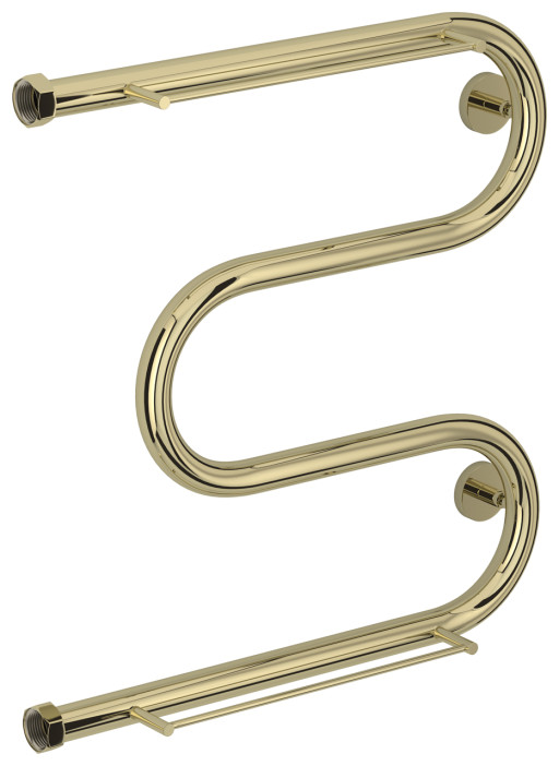 Полотенцесушитель водяной Сунержа М-образный 2 полки 500х500 Шампань