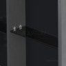 Зеркальный шкаф AQUATON Сохо 60 графит левый 1A258302AJA0L
