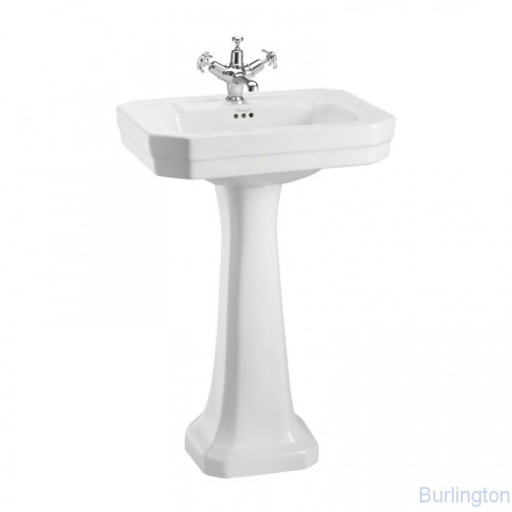 Раковина Victorian 56 см на 1 или 3 отверстия с пьедесталом Regal