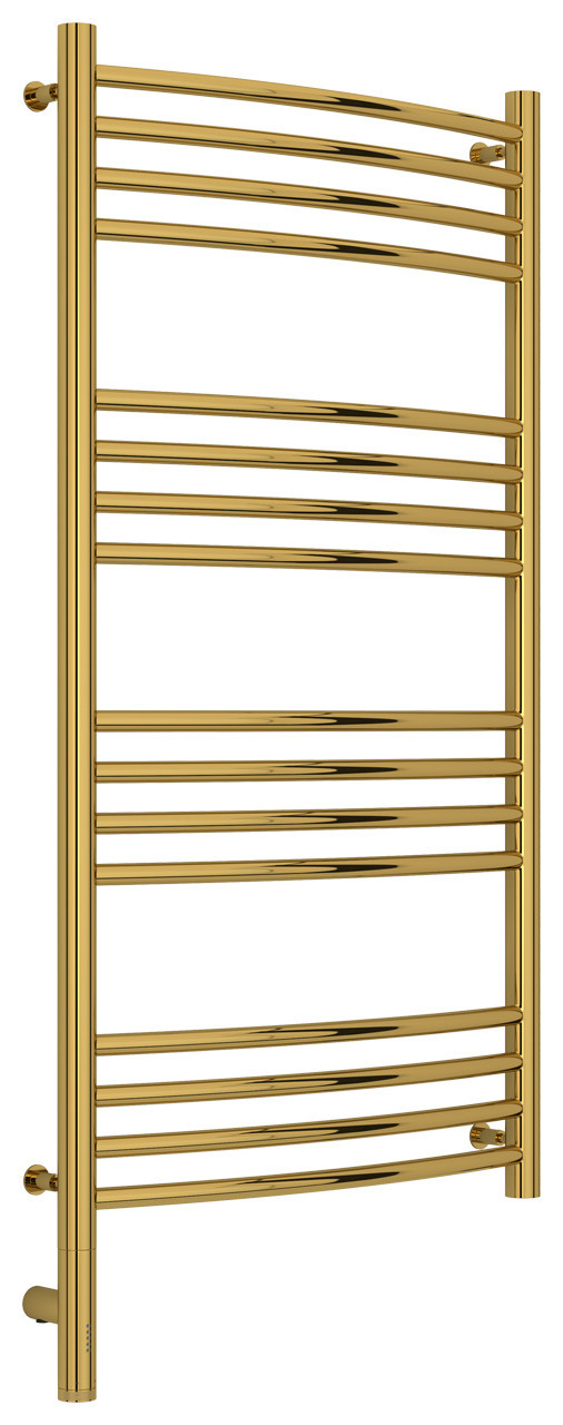 Полотенцесушитель электрический Сунержа Богема 3.0 выгнутая 1000х500 МЭМ левый Золото