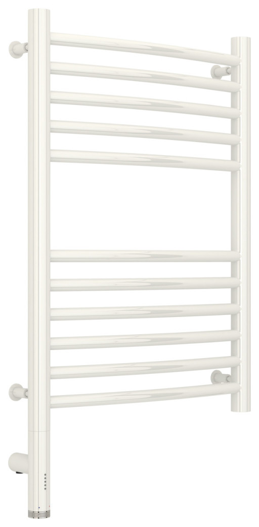 Полотенцесушитель электрический Сунержа Богема 3.0 выгнутая 600х400 МЭМ левый Белый