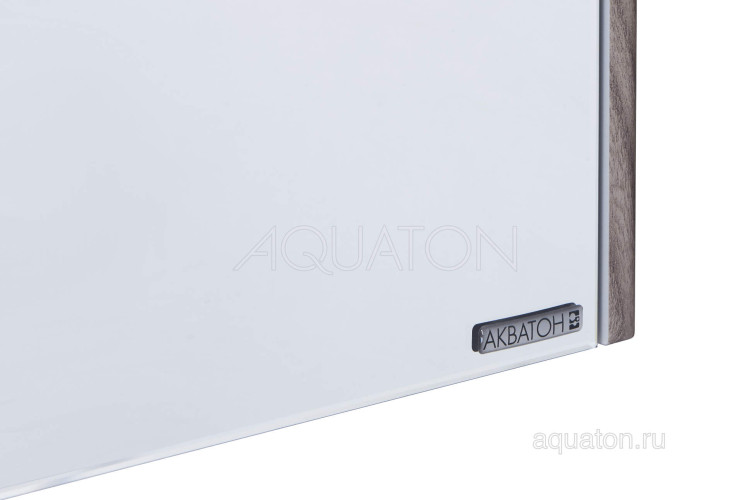 Зеркальный шкаф Aquaton Сильва 50 дуб макиато 1A215502SIW5L