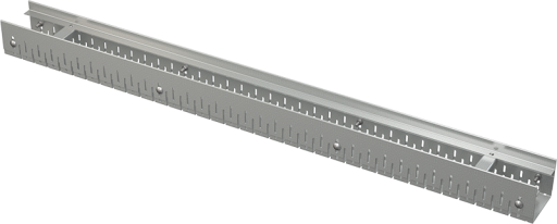 Дренажный желоб 75 мм регулируемый, оцинкованная сталь Alcadrain ADZ101V