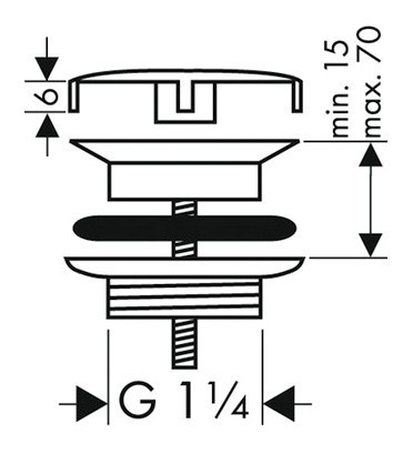 Выпуск Hansgrohe 50001000