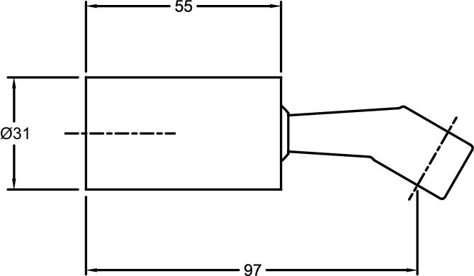 Держатель настенный металлический поворотный Jacob Delafon E75094-CP