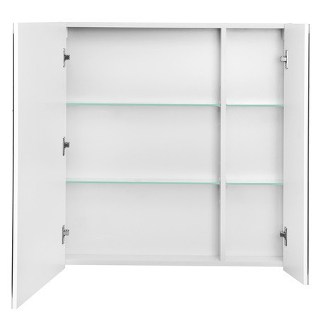 Зеркальный шкаф Aquaton Нортон 80 белый 1A249202NT010