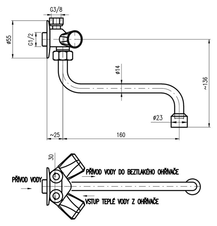 Смеситель для кухни Rav Slezak EN001/21