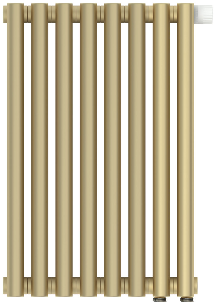 Отопительный радиатор Сунержа Эстет-11 EU50 500х360 8 секций Матовая шампань