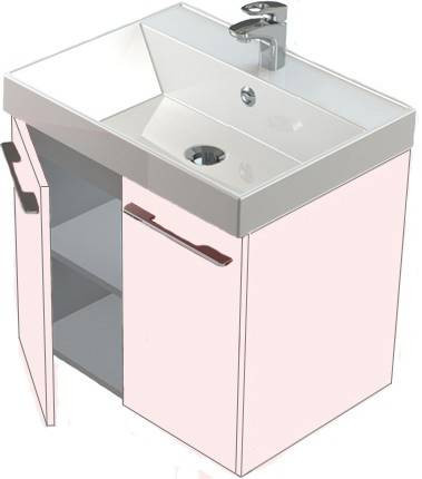 Тумба Astra Form Соло 60 распашные дверцы