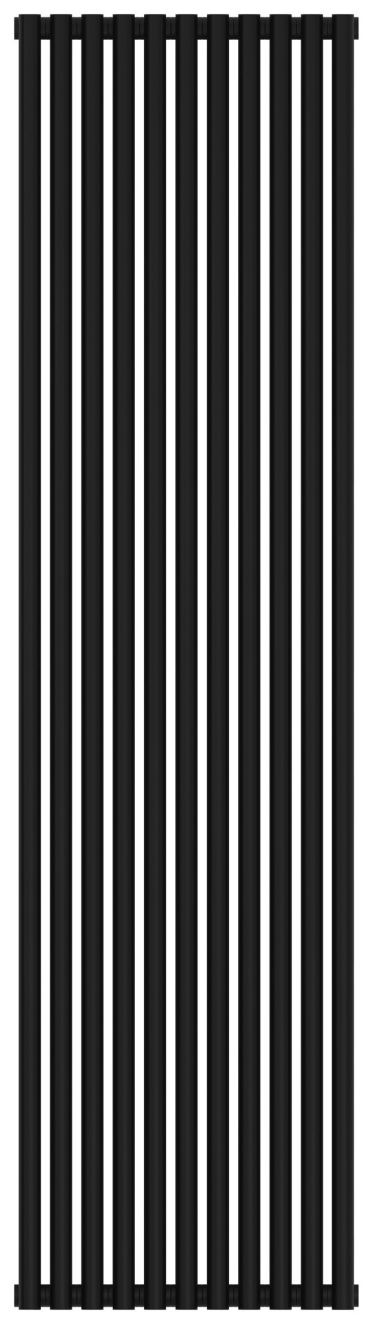 Отопительный радиатор Сунержа Эстет-11 1800х495 11 секций Матовый чёрный