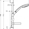 Душевой гарнитур Hansgrohe Croma 27774000