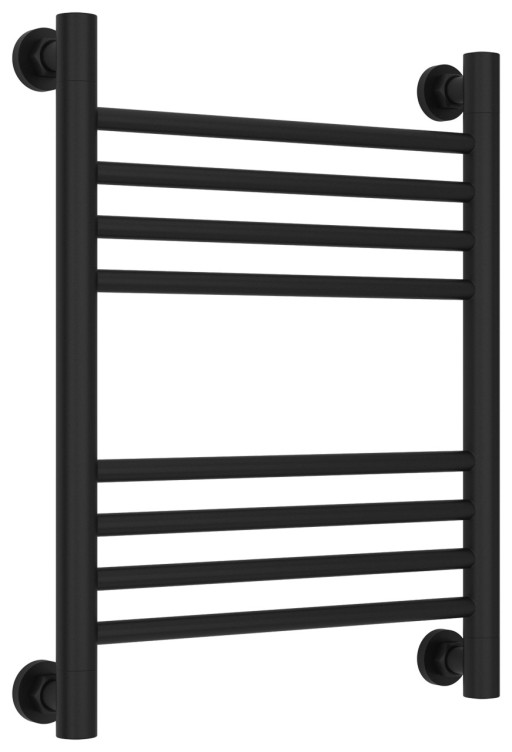 Полотенцесушитель водяной Сунержа Богема+ прямая 500х400 Матовый чёрный