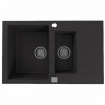 Мойка ALVEUS GRANITAL CADIT 70 CARBON - G91 790 X 500 в компл с 1132822,