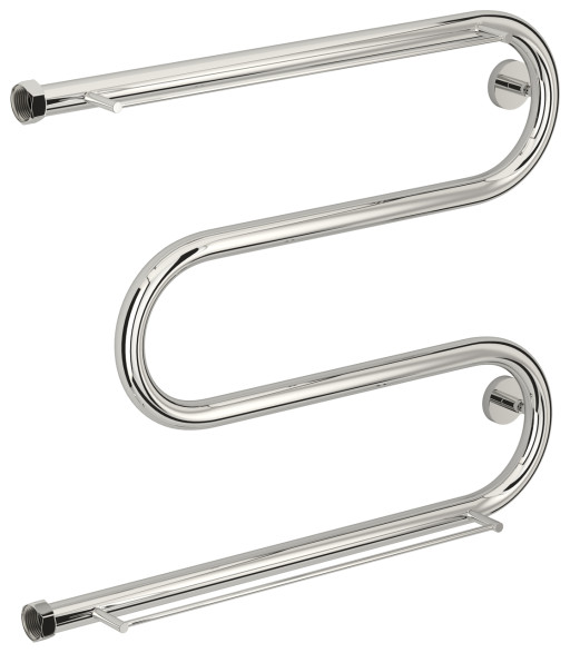 Полотенцесушитель водяной Сунержа М-образный 2 полки 500х650 Без покрытия