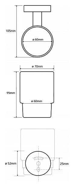 Стакан Bemeta Trend-i 104110018