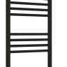 Полотенцесушитель электрический Сунержа Богема с полкой 3.0 1000х400 / МЭМ левый Матовый чёрный