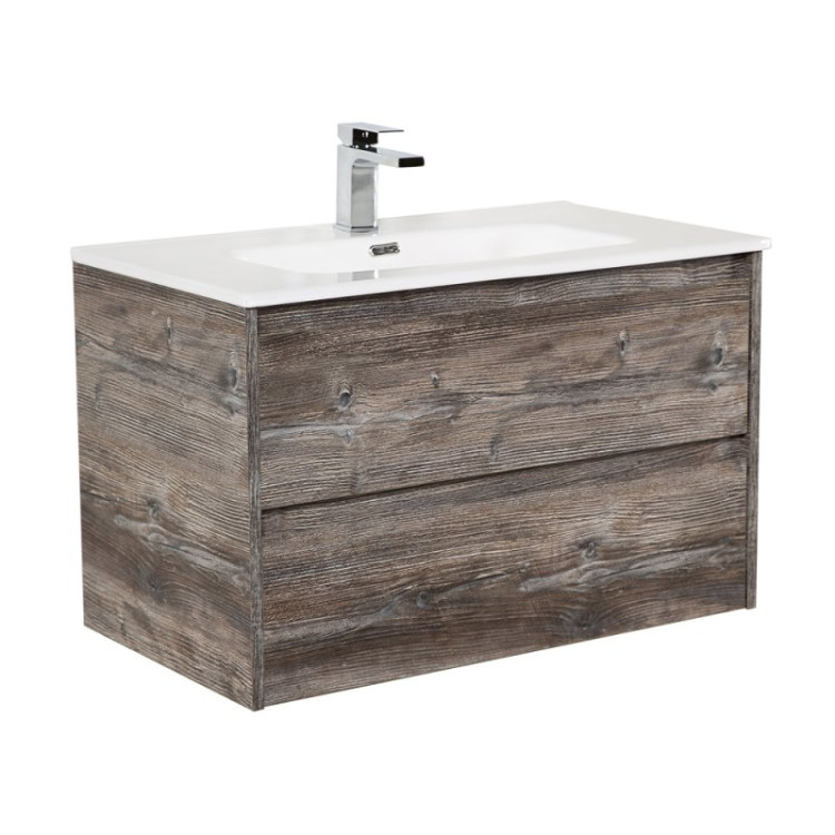 База под раковину подвесная с двумя выкатными ящиками BelBagno KRAFT-900-2C-SO-RGB