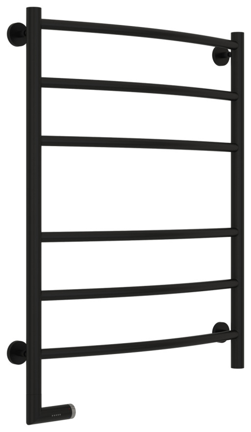 Полотенцесушитель электрический Сунержа Галант 2.0 800х600 МЭМ левый Матовый чёрный