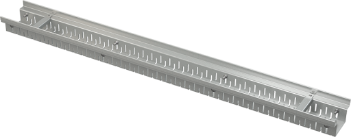 Дренажный желоб 100 мм регулируемый, оцинкованная сталь Alcadrain ADZ102V