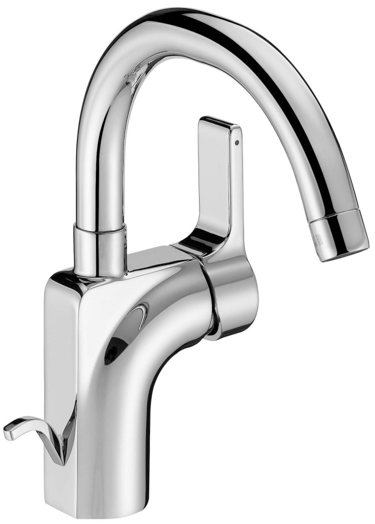 Однорычажный смеситель для раковины, донный клапан Jacob Delafon SINGULIER E10862-CP