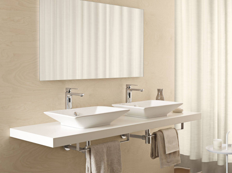 Высокий однорычажный смеситель для раковины Jacob Delafon ALEO+ E72337-CP