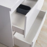 База под раковину напольная с двумя выкатными ящиками BelBagno MARINO-1200-2C-PIA-BL-P