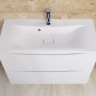 База под раковину напольная с двумя выкатными ящиками BelBagno MARINO-1200-2C-PIA-BL-P