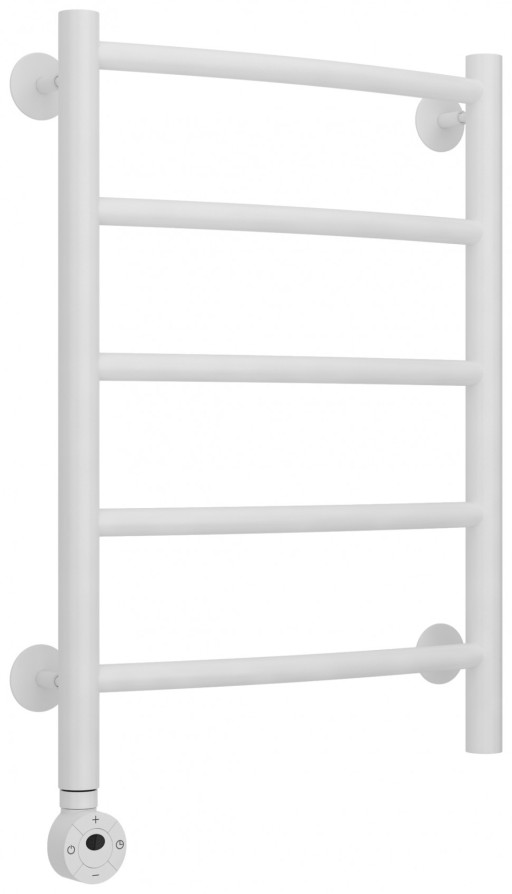 Полотенцесушитель электрический Стилье Формат 12 600х400 левый Матовый белый