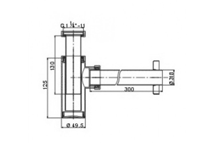 Сифон для раковины Rav Slezak MD0232