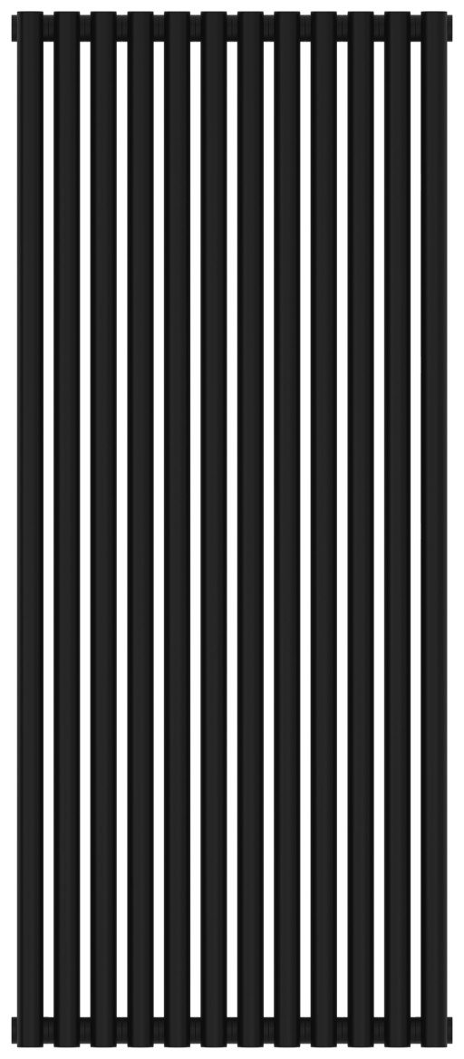 Отопительный радиатор Сунержа Эстет-00 1200х540 12 секций Матовый чёрный