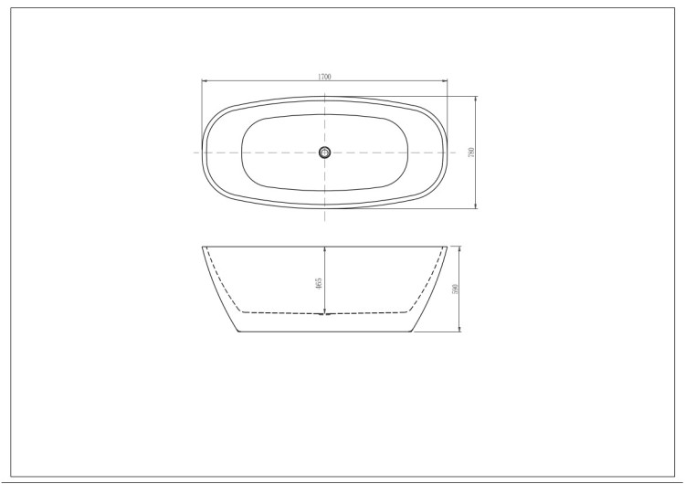 Ванна акриловая отдельностоящая Aquatek AQ-128778WT