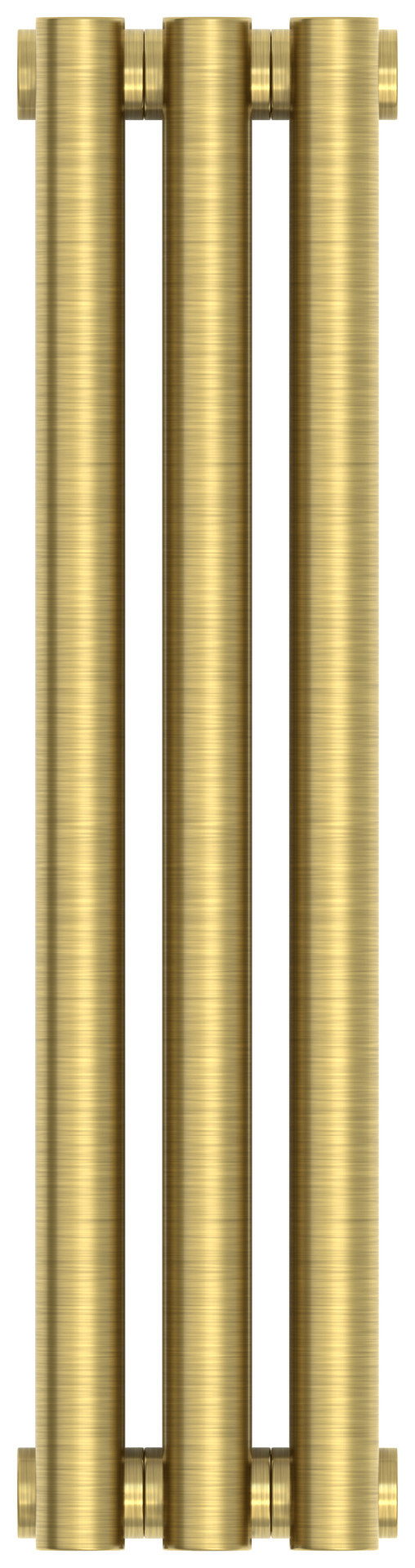 Отопительный радиатор Сунержа Эстет-00 500х135 3 секции Состаренная латунь