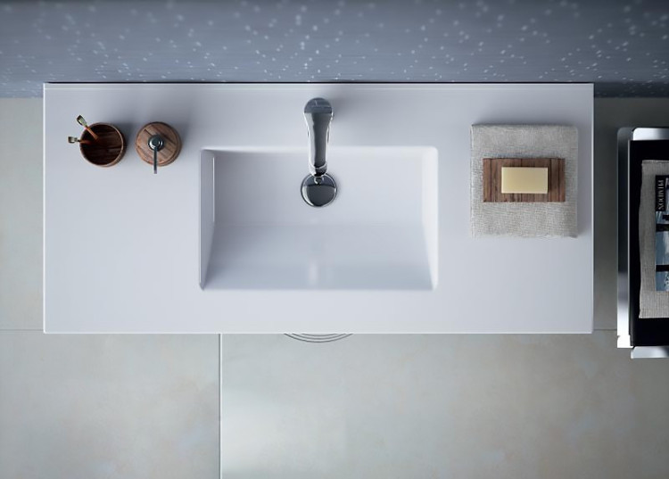 Тумба под раковину Jacob Delafon Ola 81 подвесная