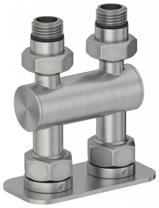 Модуль 2х1/2&quot; Сунержа прямой EU50 Сатин