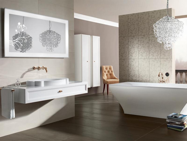 Шкаф пенал Villeroy&Boch La Belle 40 подвесной