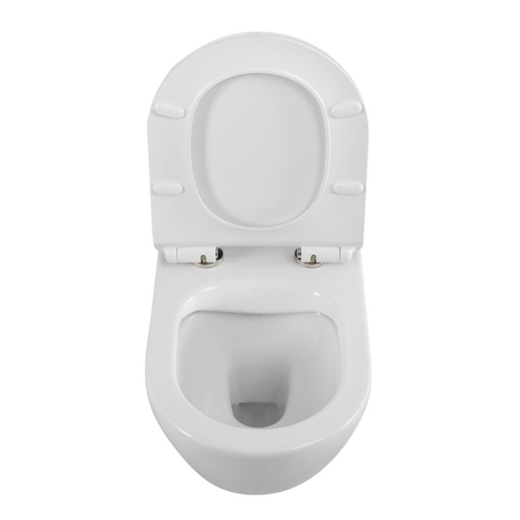 Сиденье быстросъемное, дюропласт, soft close, металлическое крепление BelBagno BB870SC