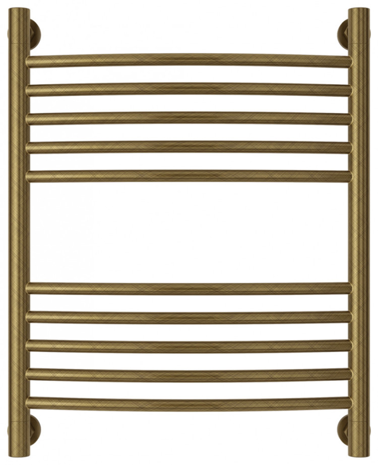 Полотенцесушитель водяной Сунержа Богема+ выгнутая 600х500 Состаренная бронза