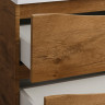 База под раковину подвесная с двумя выкатными ящиками 1100x450x500 BelBagno MARINO-1100-2C-SO-BO-P