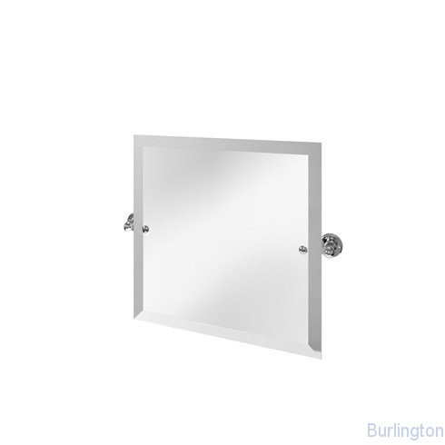 Квадратное зеркало 590x66x500 mm, ХРОМ