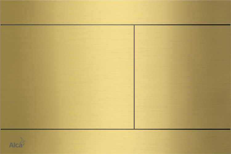 Кнопка управления для скрытых систем инсталляции, латунь Alcadrain FUN-BRASS