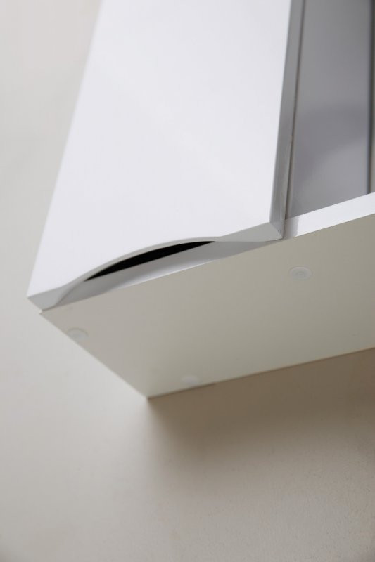 Шкаф зеркальный подвесной с одной распашной дверцей с доводчиками, с подсветкой, левосторонний BelBagno MARINO-SPC-700/750-1A-BL-P-L