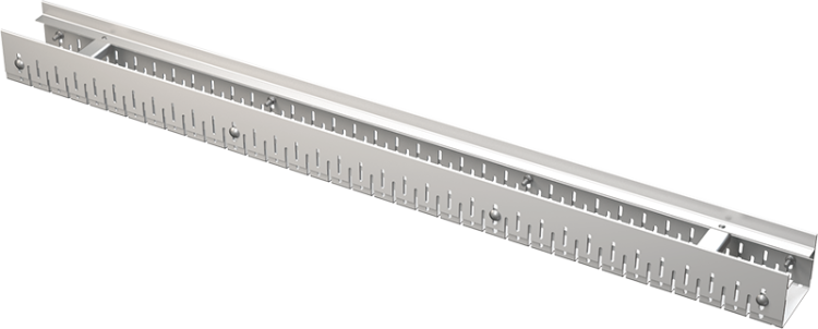 Дренажный желоб 75 мм регулируемый, нержавеющая сталь Alcadrain ADZ301V