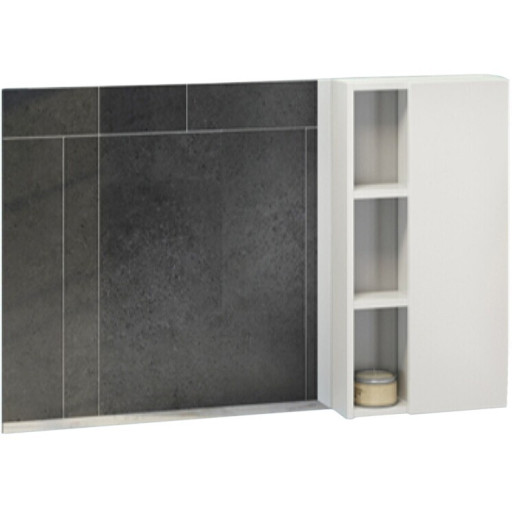 Зеркальный шкаф Comforty Прага 120