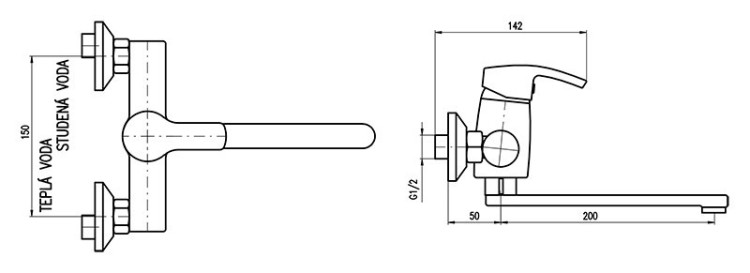 Смеситель для кухни Rav Slezak Rio R101.5/23