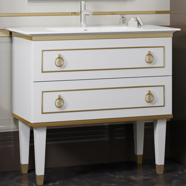 Комплект мебели для ванной Opadiris Порто 100