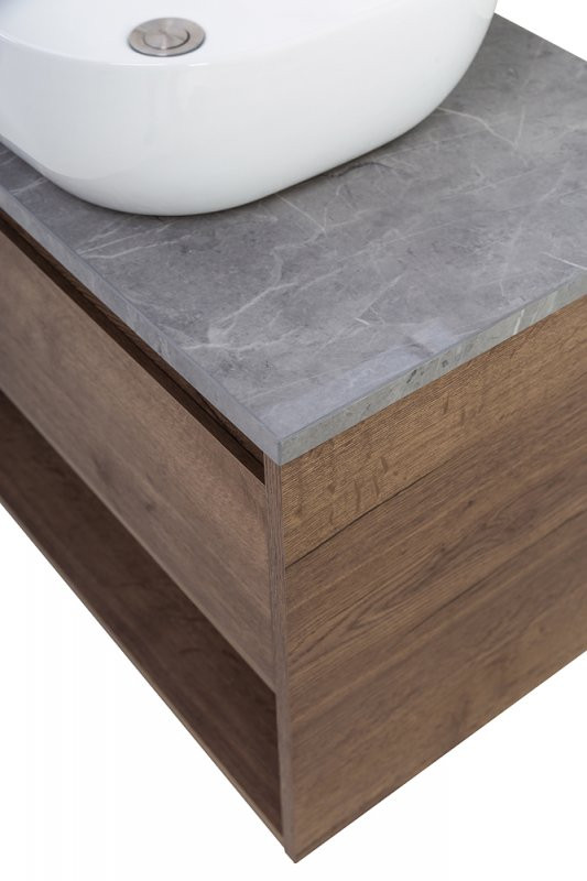 Стеклянная раковина 1010x465x145 мм без перелива BelBagno BB1010/465-LV-VTR-BL