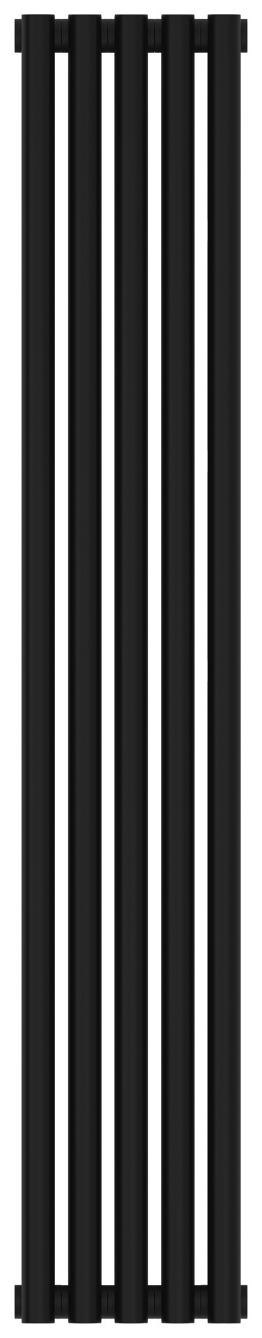 Отопительный радиатор Сунержа Эстет-0 1200х225 5 секций Матовый чёрный