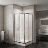 Душевой уголок BELBAGNO DUE-A-2 BelBagno DUE-A-2-90-C-Cr