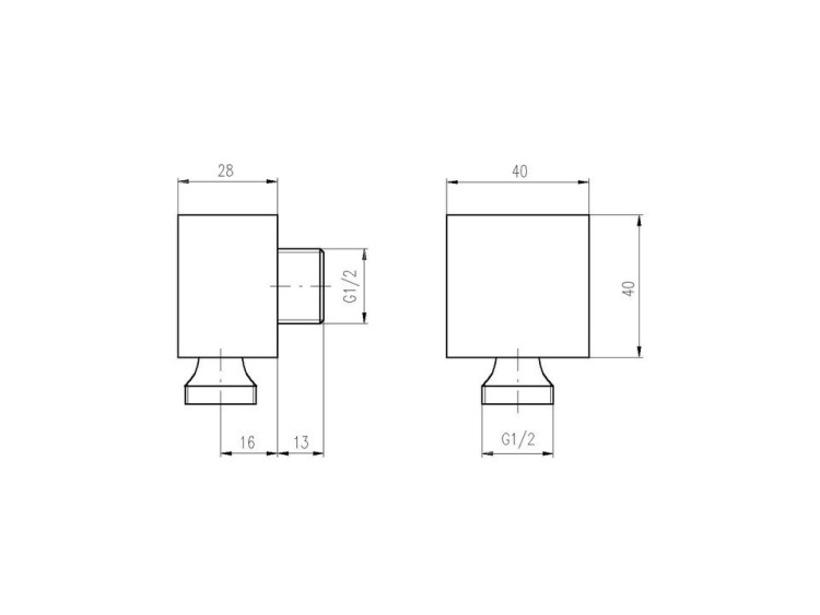 Шланговое подключение Rav Slezak MD0022Z