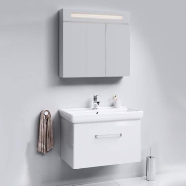 Тумба под раковину Aqwella Нео 80 подвесная